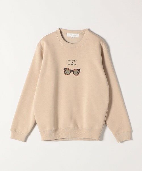 SHIPS / シップス スウェット | 《一部追加予約》ANGE IN DISGUISE:〈手洗い可能〉フォト＆ロゴ スウェット | 詳細8