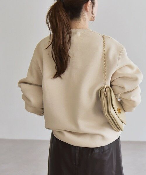 SHIPS / シップス スウェット | 《一部追加予約》ANGE IN DISGUISE:〈手洗い可能〉フォト＆ロゴ スウェット | 詳細5