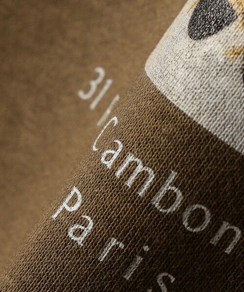 SHIPS / シップス スウェット | 《一部追加予約》ANGE IN DISGUISE:〈手洗い可能〉フォト＆ロゴ スウェット | 詳細22