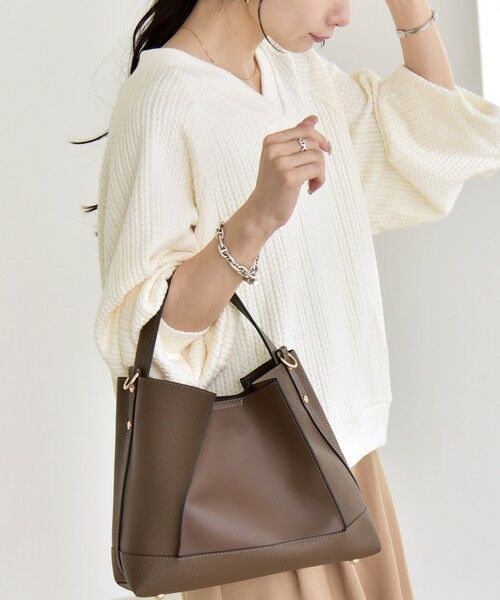 SHIPS / シップス カットソー | quaranciel:〈手洗い可能〉ケーブル ジャージー Vネック プルオーバー | 詳細6