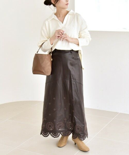 SHIPS / シップス カットソー | quaranciel:〈手洗い可能〉ケーブル ジャージー ラガー プルオーバー | 詳細1