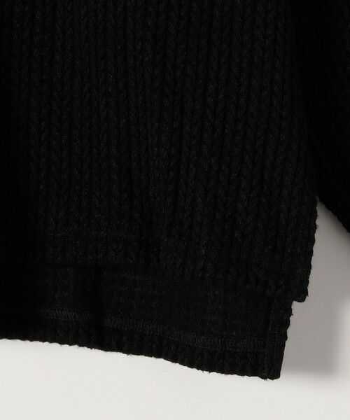 SHIPS / シップス カットソー | quaranciel:〈手洗い可能〉ケーブル ジャージー ラガー プルオーバー | 詳細23