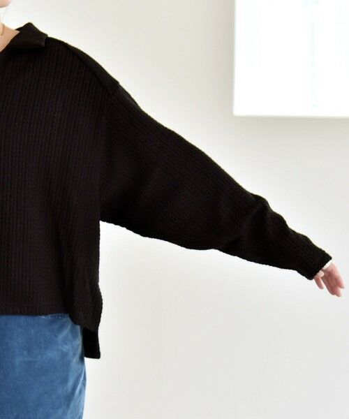 SHIPS / シップス カットソー | quaranciel:〈手洗い可能〉ケーブル ジャージー ラガー プルオーバー | 詳細28