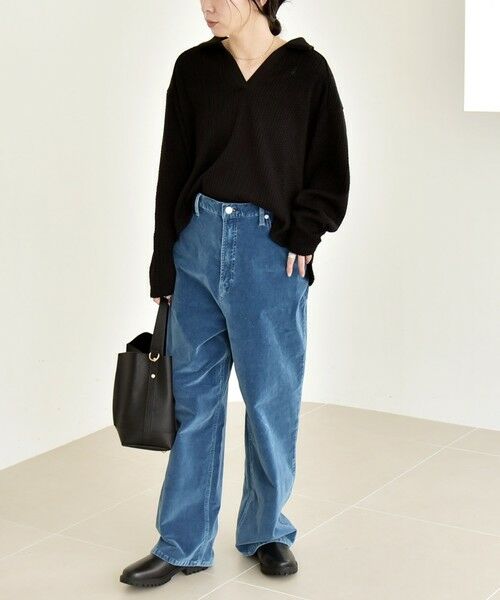 SHIPS / シップス カットソー | quaranciel:〈手洗い可能〉ケーブル ジャージー ラガー プルオーバー | 詳細12