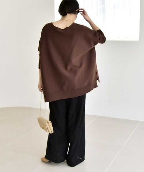 SHIPS / シップス その他パンツ | quaranciel:〈洗濯機可能〉フラワー レース ワイド パンツ | 詳細12