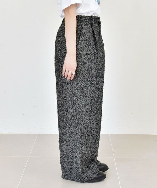 SHIPS / シップス その他パンツ | quaranciel: ツイード タック ワイド パンツ | 詳細19