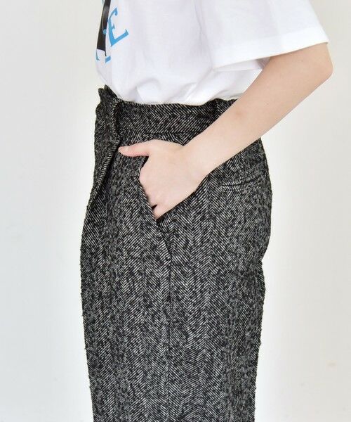 SHIPS / シップス その他パンツ | quaranciel: ツイード タック ワイド パンツ | 詳細21