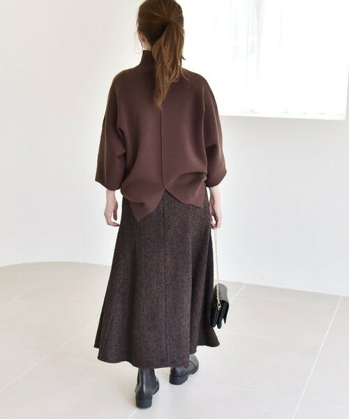 SHIPS / シップス ミニ・ひざ丈スカート | quaranciel: ツイード フレア スカート | 詳細23