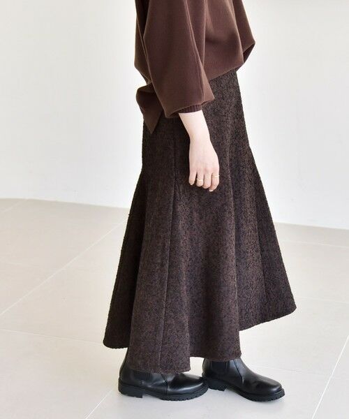 SHIPS / シップス ミニ・ひざ丈スカート | quaranciel: ツイード フレア スカート | 詳細25