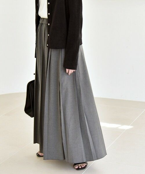 SHIPS / シップス ロング・マキシ丈スカート | quaranciel: ランダム プリーツ マキシ スカート | 詳細7