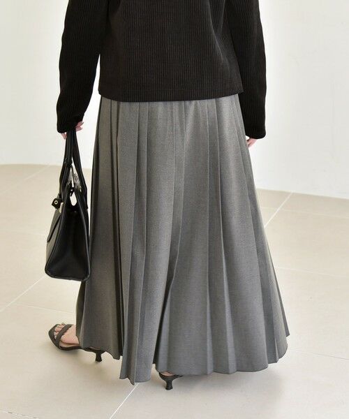 SHIPS / シップス ロング・マキシ丈スカート | quaranciel: ランダム プリーツ マキシ スカート | 詳細8