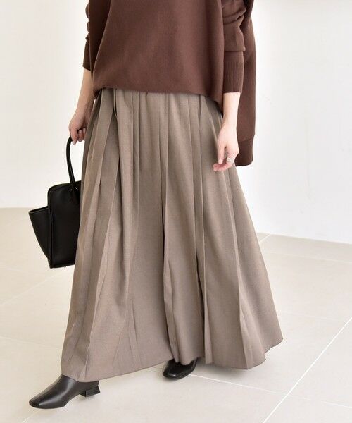 SHIPS / シップス ロング・マキシ丈スカート | quaranciel: ランダム プリーツ マキシ スカート | 詳細14