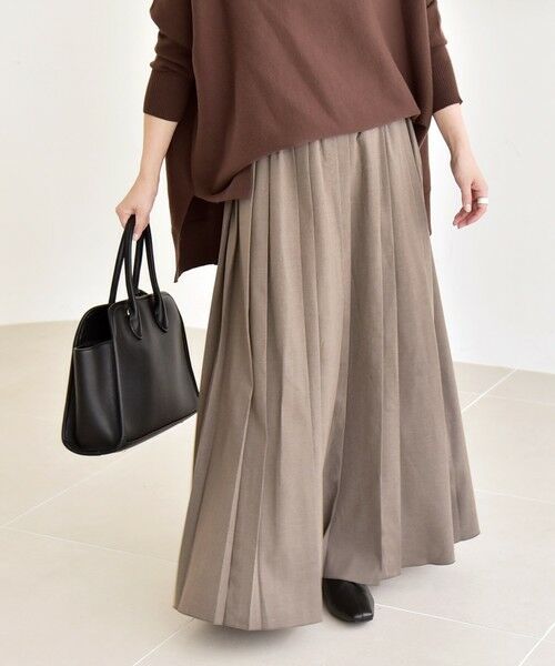 SHIPS / シップス ロング・マキシ丈スカート | quaranciel: ランダム プリーツ マキシ スカート | 詳細15