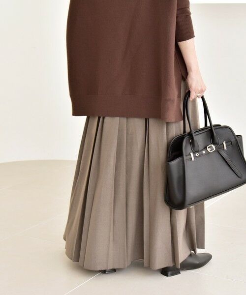 SHIPS / シップス ロング・マキシ丈スカート | quaranciel: ランダム プリーツ マキシ スカート | 詳細16