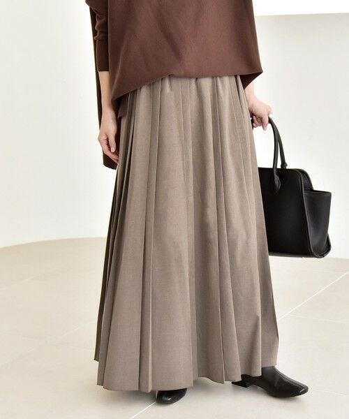 SHIPS / シップス ロング・マキシ丈スカート | quaranciel: ランダム プリーツ マキシ スカート | 詳細17