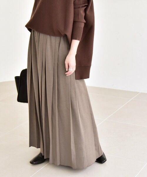 SHIPS / シップス ロング・マキシ丈スカート | quaranciel: ランダム プリーツ マキシ スカート | 詳細18