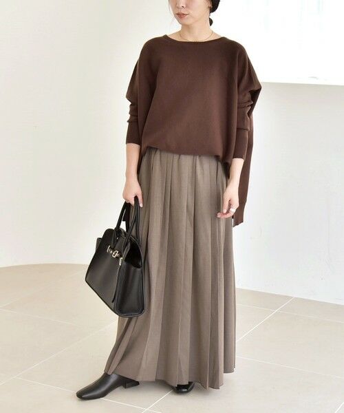 SHIPS / シップス ロング・マキシ丈スカート | quaranciel: ランダム プリーツ マキシ スカート | 詳細11