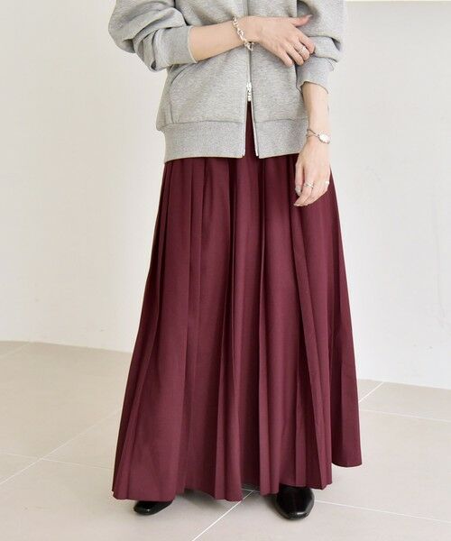 SHIPS / シップス ロング・マキシ丈スカート | quaranciel: ランダム プリーツ マキシ スカート | 詳細28