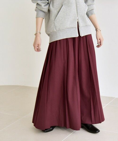 SHIPS / シップス ロング・マキシ丈スカート | quaranciel: ランダム プリーツ マキシ スカート | 詳細30