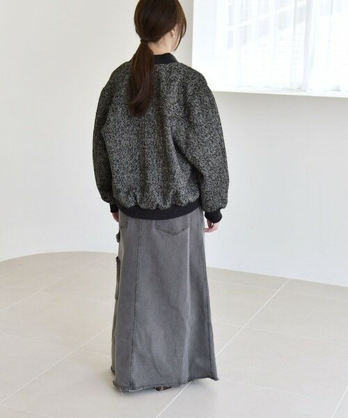 SHIPS / シップス ブルゾン | quaranciel: ツイード ダブル ジップ ブルゾン | 詳細2