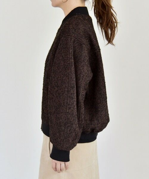 SHIPS / シップス ブルゾン | quaranciel: ツイード ダブル ジップ ブルゾン | 詳細28