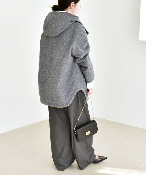 SHIPS / シップス その他アウター | quaranciel: スタンドカラー フーデット ミディ コート | 詳細2
