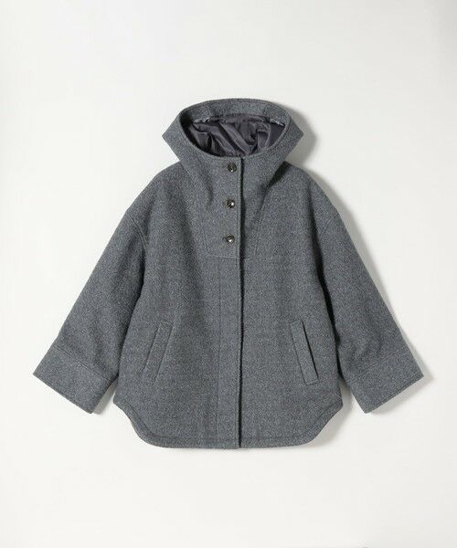 SHIPS / シップス その他アウター | quaranciel: スタンドカラー フーデット ミディ コート | 詳細14