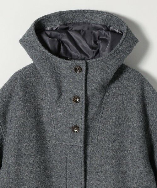 SHIPS / シップス その他アウター | quaranciel: スタンドカラー フーデット ミディ コート | 詳細16