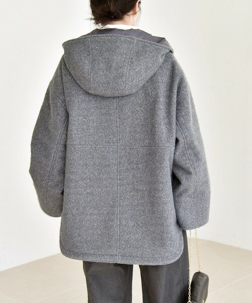 SHIPS / シップス その他アウター | quaranciel: スタンドカラー フーデット ミディ コート | 詳細5