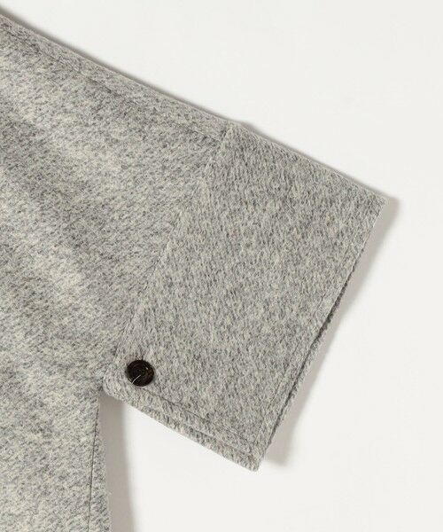SHIPS / シップス その他アウター | quaranciel: スライバー ウール ミックス ノーカラー ケープ ハーフ コート | 詳細22