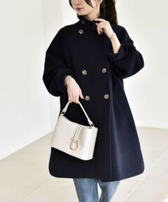 SHIPS / シップス その他アウター | 《一部追加予約》quaranciel: リバー スタンド & テーラード ダブルブレスト Aライン コート