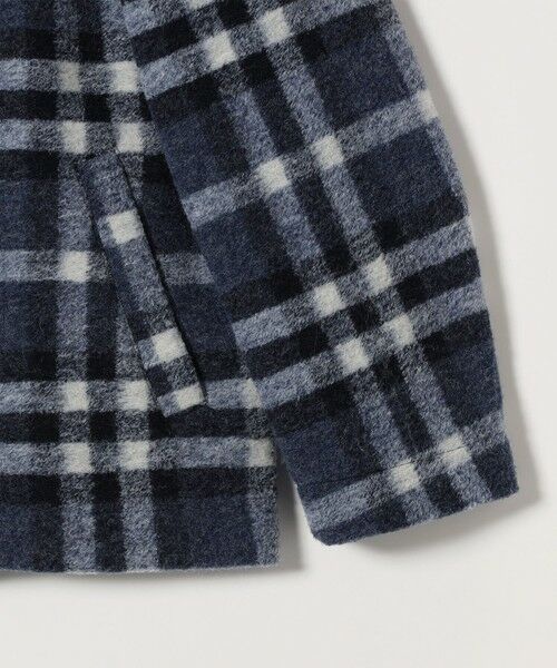 SHIPS / シップス その他アウター | quaranciel: ボンディング チェック ライダース コート | 詳細26