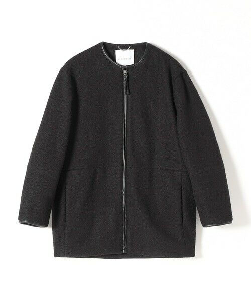 SHIPS / シップス その他アウター | quaranciel: ノーカラー パイピング ジップ コート | 詳細9