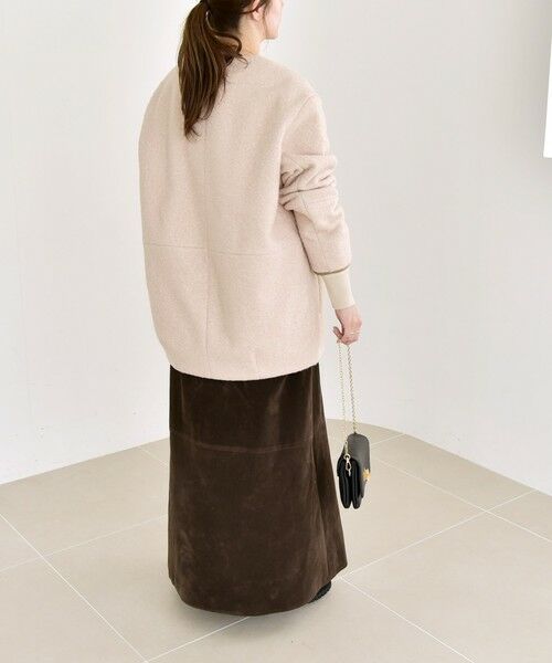 SHIPS / シップス その他アウター | quaranciel: ノーカラー パイピング ジップ コート | 詳細12