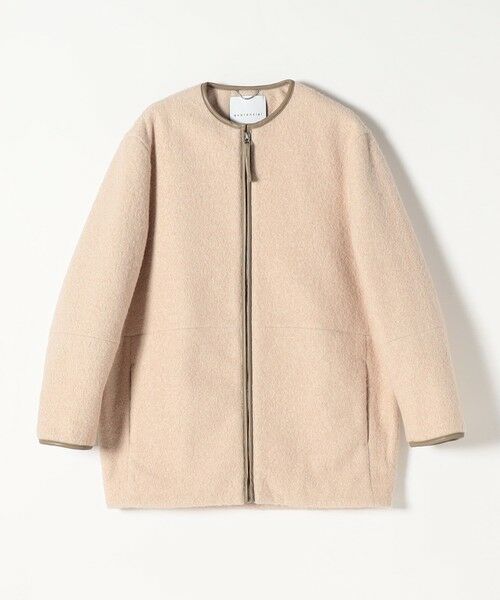 SHIPS / シップス その他アウター | quaranciel: ノーカラー パイピング ジップ コート | 詳細21