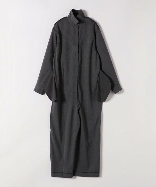 SHIPS / シップス サロペット・オールインワン | quaranciel:〈洗濯機可能〉レギュラーカラー ジャンプスーツ | 詳細15