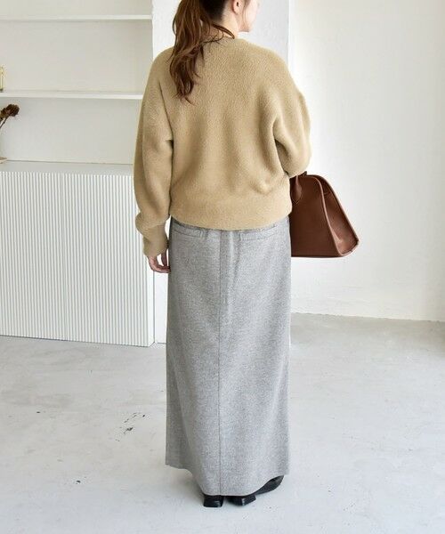 SHIPS / シップス ニット・セーター | quaranciel:〈手洗い可能〉ファーライク クルーネック ニット プルオーバー | 詳細2