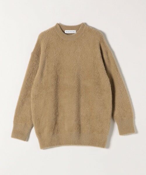 SHIPS / シップス ニット・セーター | quaranciel:〈手洗い可能〉ファーライク クルーネック ニット プルオーバー | 詳細14