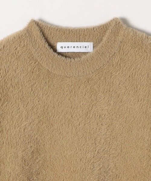 SHIPS / シップス ニット・セーター | quaranciel:〈手洗い可能〉ファーライク クルーネック ニット プルオーバー | 詳細16