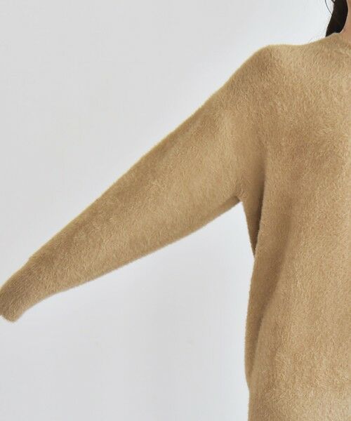 SHIPS / シップス ニット・セーター | quaranciel:〈手洗い可能〉ファーライク クルーネック ニット プルオーバー | 詳細23