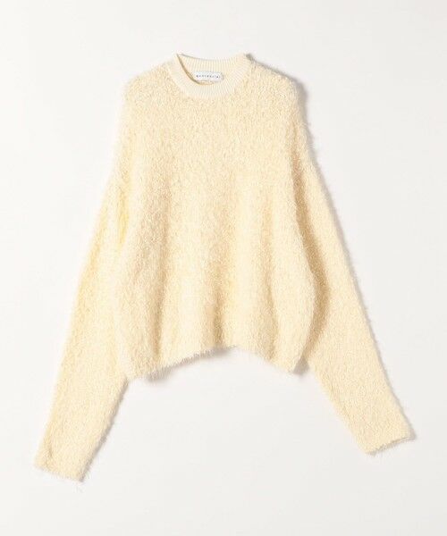 SHIPS / シップス ニット・セーター | quaranciel:〈手洗い可能〉ネップツイード クルーネック コンパクト ニット | 詳細10