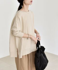 SHIPS / シップス ニット・セーター | quaranciel:〈洗濯機可能〉ボートネック ワイド ニット プルオーバー