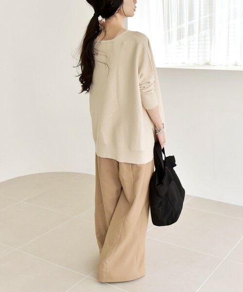 SHIPS / シップス ニット・セーター | quaranciel:〈洗濯機可能〉ボートネック ワイド ニット プルオーバー | 詳細2