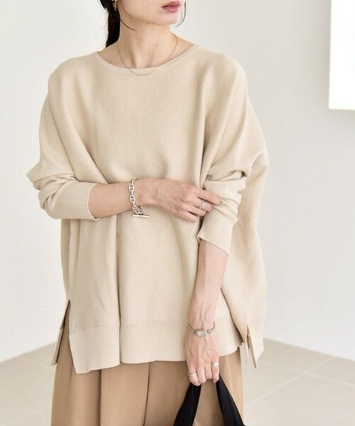 SHIPS / シップス ニット・セーター | quaranciel:〈洗濯機可能〉ボートネック ワイド ニット プルオーバー | 詳細4