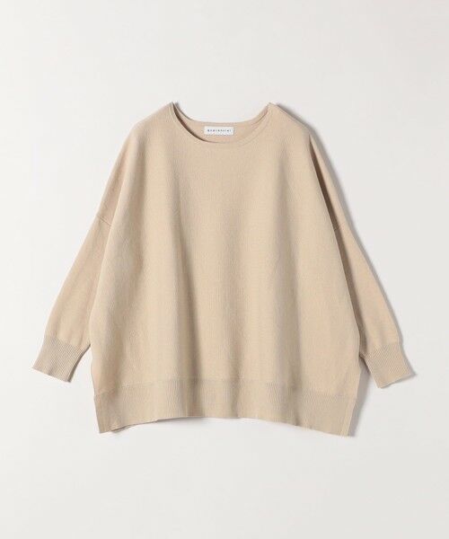 SHIPS / シップス ニット・セーター | quaranciel:〈洗濯機可能〉ボートネック ワイド ニット プルオーバー | 詳細9