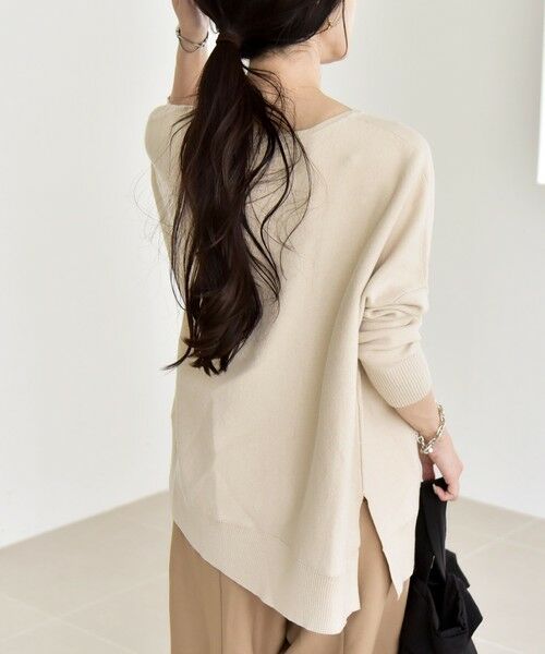 SHIPS / シップス ニット・セーター | quaranciel:〈洗濯機可能〉ボートネック ワイド ニット プルオーバー | 詳細7