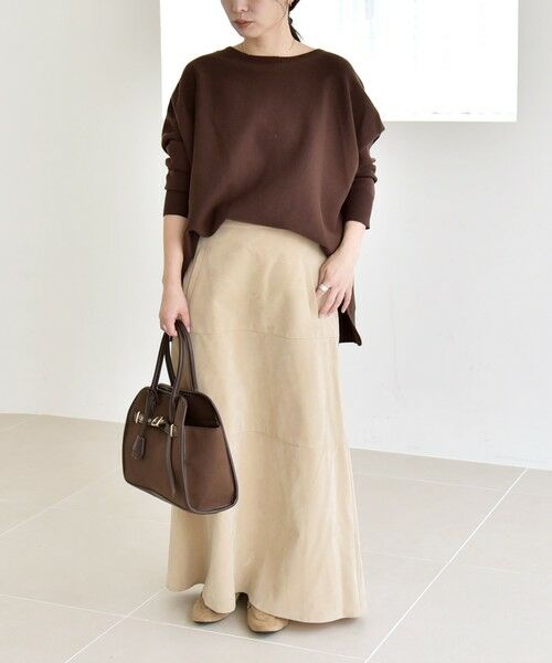 SHIPS / シップス ニット・セーター | quaranciel:〈洗濯機可能〉ボートネック ワイド ニット プルオーバー | 詳細18