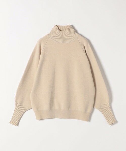 SHIPS / シップス ニット・セーター | quaranciel:〈洗濯機可能〉タートルネック ラグラン ロングリブ ニット プルオーバー | 詳細14