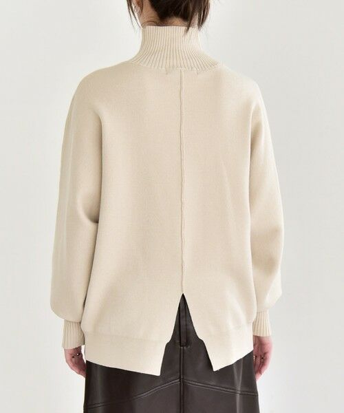 SHIPS / シップス ニット・セーター | quaranciel:〈洗濯機可能〉タートルネック ラグラン ロングリブ ニット プルオーバー | 詳細18