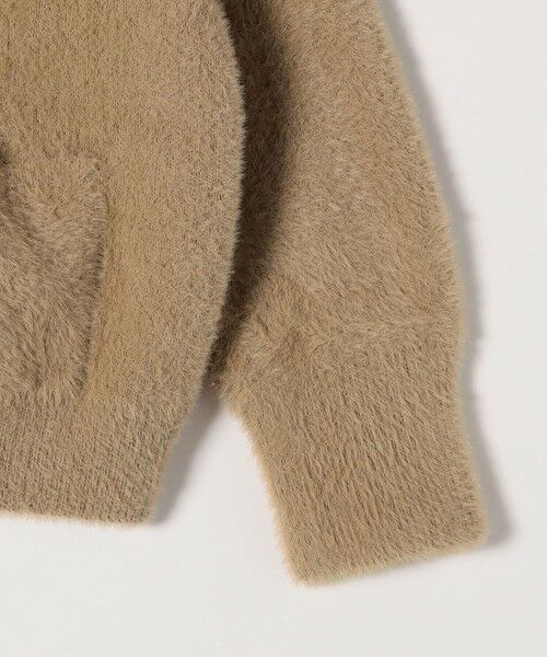 SHIPS / シップス カーディガン・ボレロ | quaranciel:〈手洗い可能〉ファーライク クルーネック スナップ ニット カーディガン | 詳細17